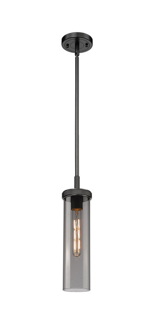 Innovations - 471-1S-BK-G471P-12SM - LED Pendant - Downtown Urban - Matte Black