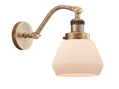 manufacturer_finish:Brushed Brass|manufacturer_glass:Matte White|light_output:220.00lm|color_temperature:2200K|cri:99