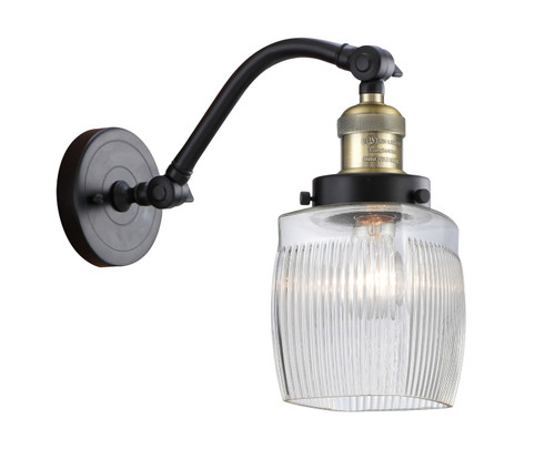 Innovations - 515-1W-BAB-G302 - One Light Wall Sconce - Franklin Restoration - Black Antique Brass