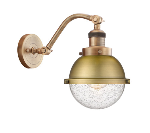 Innovations - 515-1W-BB-HFS-64-BB - One Light Wall Sconce - Franklin Restoration - Brushed Brass
