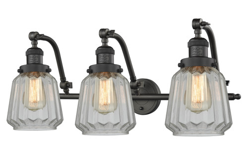 manufacturer_finish:Oil Rubbed Bronze|manufacturer_glass:Clear Chatham|light_output:220.00lm|color_temperature:2200K|cri:99