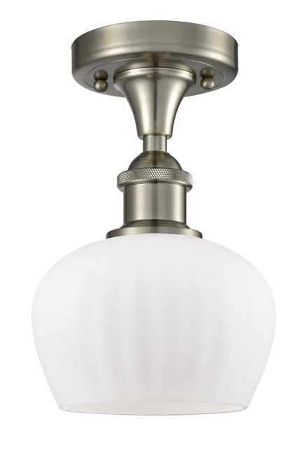 manufacturer_finish:Brushed Satin Nickel|manufacturer_glass:Cased Matte White Fenton|light_source:LED|light_output:220.00lm|color_temperature:2200K|cri:99