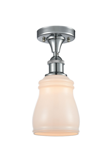Innovations - 516-1C-PC-G391 - One Light Semi-Flush Mount - Ballston - Polished Chrome