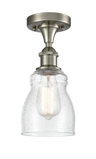 Innovations - 516-1C-SN-G394 - One Light Semi-Flush Mount - Ballston - Brushed Satin Nickel