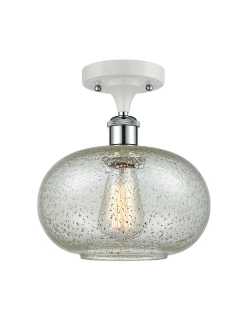 Innovations - 516-1C-WPC-G249-LED - LED Semi-Flush Mount - Ballston - White Polished Chrome