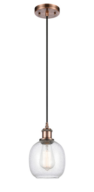manufacturer_finish:Antique Copper|manufacturer_glass:Seedy Belfast|light_output:220.00lm|color_temperature:2200K|cri:99