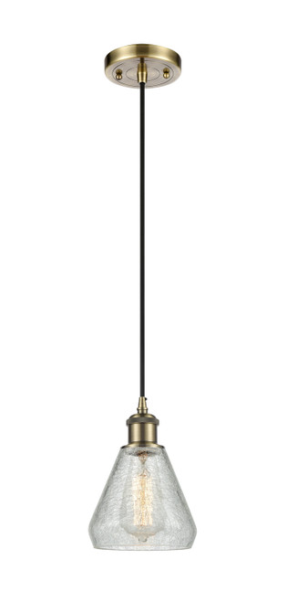 Innovations - 516-1P-AB-G275 - One Light Mini Pendant - Ballston - Antique Brass