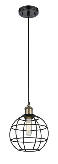 Innovations - 516-1P-BAB-CE-8-BK - LED Pendant - Ballston - Black Antique Brass