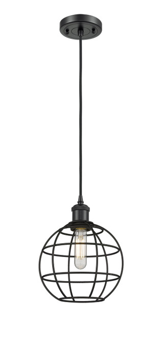 Innovations - 516-1P-BK-CE-8-BK - LED Pendant - Ballston - Matte Black