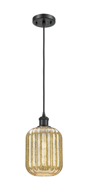 Innovations - 516-1P-BK-G460-7ME - One Light Mini Pendant - Ballston - Matte Black