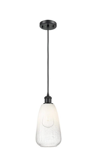 Innovations - 516-1P-BK-G480-6OP - One Light Mini Pendant - Ballston - Matte Black