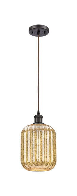 Innovations - 516-1P-OB-G460-7ME - One Light Mini Pendant - Ballston - Oil Rubbed Bronze