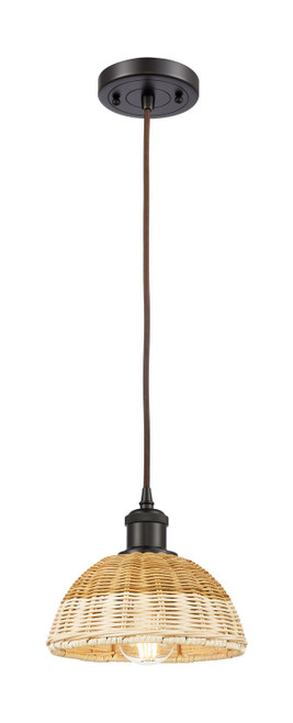 Innovations - 516-1P-OB-NBD2-75-NAT - One Light Mini Pendant - Ballston - Oil Rubbed Bronze