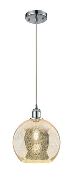 Innovations - 516-1P-PC-G128-10 - One Light Mini Pendant - Ballston - Polished Chrome