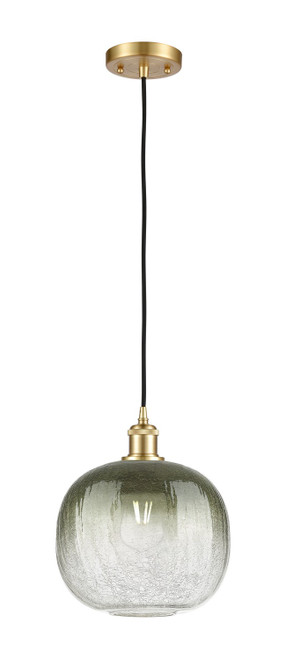 Innovations - 516-1P-SG-G481-10SL - One Light Mini Pendant - Ballston - Satin Gold