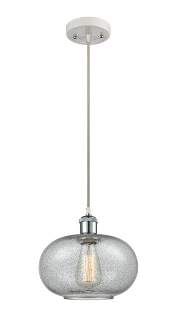 Innovations - 516-1P-WPC-G247-LED - LED Mini Pendant - Ballston - White Polished Chrome