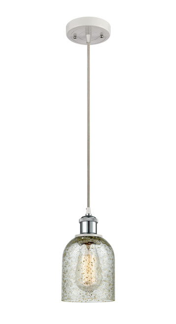 Innovations - 516-1P-WPC-G259-LED - LED Mini Pendant - Ballston - White Polished Chrome
