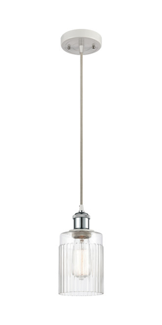 Innovations - 516-1P-WPC-G342 - One Light Mini Pendant - Ballston - White Polished Chrome
