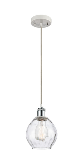 Innovations - 516-1P-WPC-G362-LED - LED Mini Pendant - Ballston - White Polished Chrome