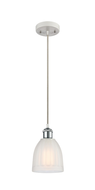 Innovations - 516-1P-WPC-G441-LED - LED Mini Pendant - Ballston - White Polished Chrome