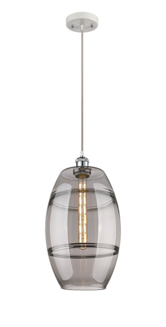 Innovations - 516-1P-WPC-G557-10SM - One Light Mini Pendant - Ballston - White Polished Chrome