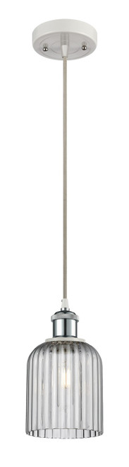 Innovations - 516-1P-WPC-G559-5SM - One Light Mini Pendant - Ballston - White Polished Chrome