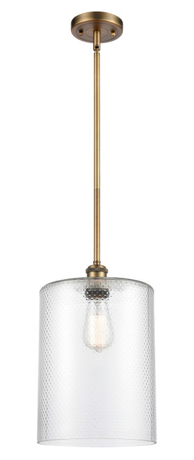 manufacturer_finish:Brushed Brass|manufacturer_glass:Clear Large Cobbleskill|light_output:220.00lm|color_temperature:2200K|cri:99