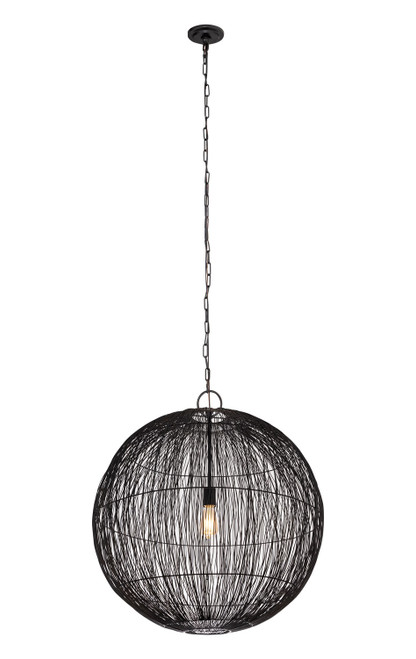 Innovations - 679-1P-BK-32NT - One Light Pendant - Downtown Urban Naturals - Matte Black