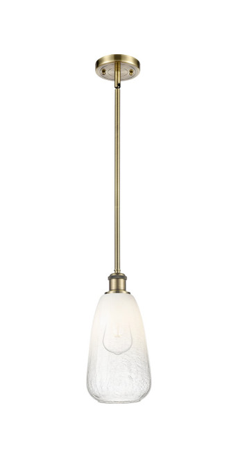 Innovations - 516-1S-AB-G480-6OP - One Light Mini Pendant - Ballston - Antique Brass