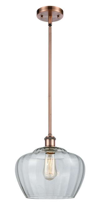 manufacturer_finish:Antique Copper|manufacturer_glass:Large Clear Fenton|light_output:220.00lm|color_temperature:2200K|cri:99