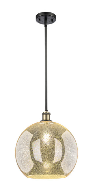 Innovations - 516-1S-BAB-G128-14 - One Light Pendant - Ballston - Black Antique Brass