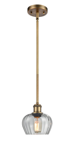 Innovations - 516-1S-BB-G92 - One Light Mini Pendant - Ballston - Brushed Brass