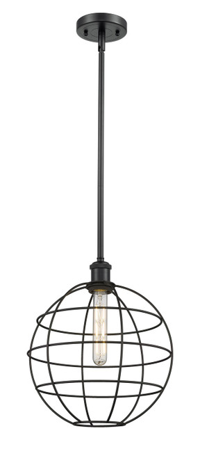 Innovations - 516-1S-BK-CE-12-BK - LED Pendant - Ballston - Matte Black