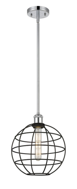 Innovations - 516-1S-PC-CE-10-BK - LED Pendant - Ballston - Polished Chrome