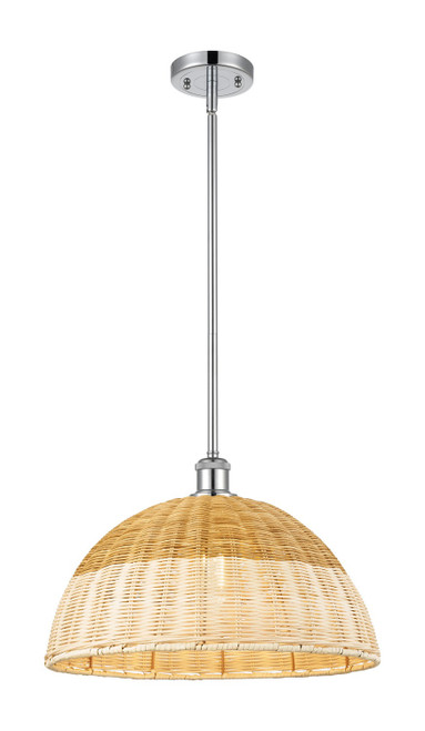 Innovations - 516-1S-PC-NBD2-16-NAT - One Light Mini Pendant - Ballston - Polished Chrome