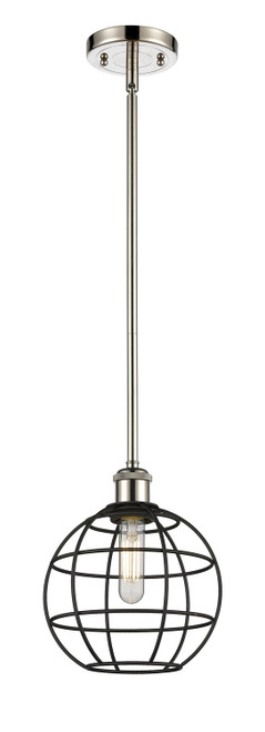 Innovations - 516-1S-PN-CE-8-BK - LED Pendant - Ballston - Polished Nickel