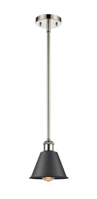 Innovations - 516-1S-PN-M8-LED - LED Mini Pendant - Ballston - Polished Nickel