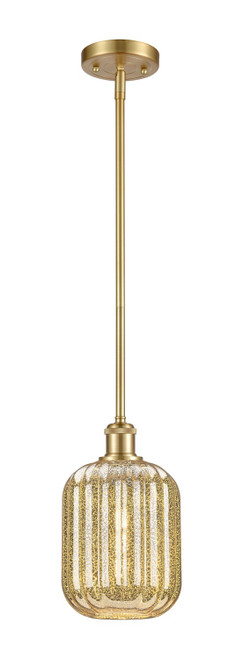 Innovations - 516-1S-SG-G460-7ME - One Light Mini Pendant - Ballston - Satin Gold