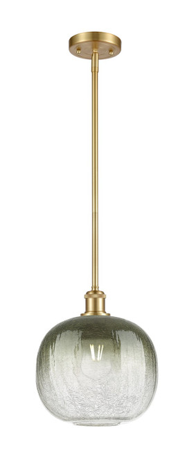 Innovations - 516-1S-SG-G481-10SL - One Light Mini Pendant - Ballston - Satin Gold