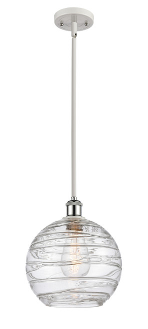 Innovations - 516-1S-WPC-G1213-10 - One Light Mini Pendant - Ballston - White Polished Chrome