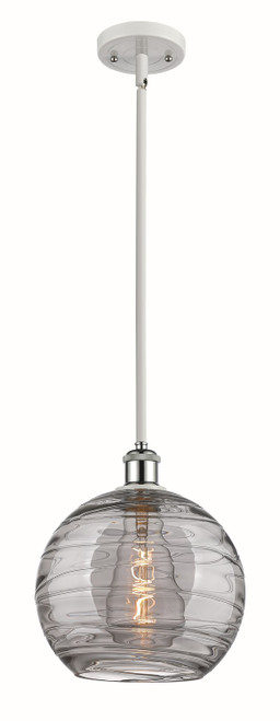 Innovations - 516-1S-WPC-G1213-10SM - One Light Mini Pendant - Ballston - White Polished Chrome