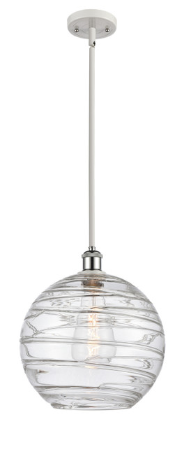 Innovations - 516-1S-WPC-G1213-12 - One Light Mini Pendant - Ballston - White Polished Chrome