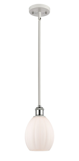Innovations - 516-1S-WPC-G81 - One Light Mini Pendant - Ballston - White Polished Chrome