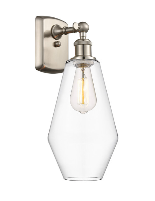 manufacturer_finish:Brushed Satin Nickel|manufacturer_glass:Clear Cindyrella 7|light_output:600.00lm|color_temperature:2700K|cri:82