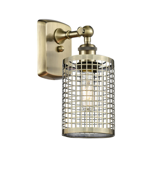Innovations - 516-1W-AB-M18-AB - LED Wall Sconce - Downtown Urban - Antique Brass