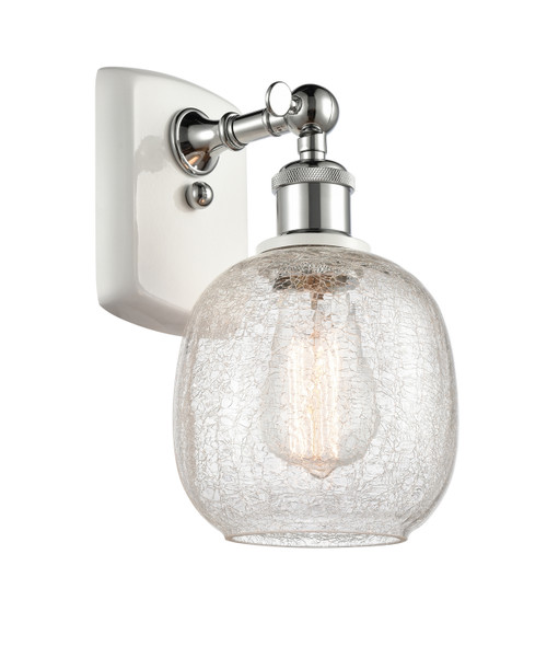 Innovations - 516-1W-WPC-G105 - One Light Wall Sconce - Ballston - White Polished Chrome