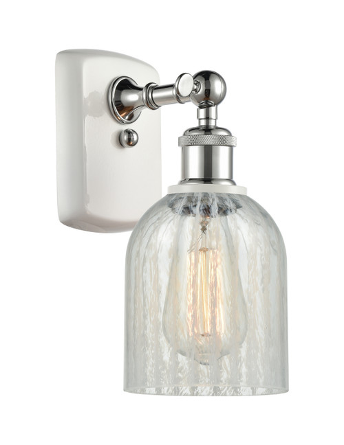 Innovations - 516-1W-WPC-G2511 - One Light Wall Sconce - Ballston - White Polished Chrome
