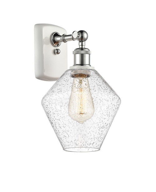 Innovations - 516-1W-WPC-G654-8-LED - LED Wall Sconce - Ballston - White Polished Chrome
