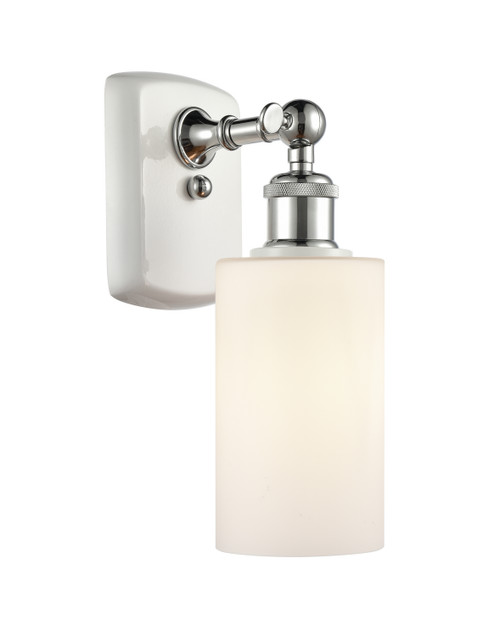 Innovations - 516-1W-WPC-G801-LED - LED Wall Sconce - Ballston - White Polished Chrome