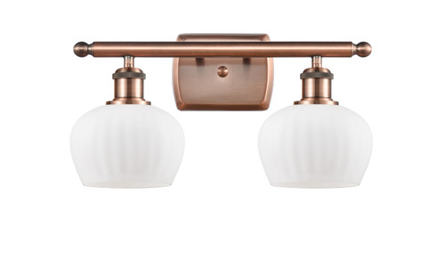 Innovations - 516-2W-AC-G91 - Two Light Bath Vanity - Ballston - Antique Copper